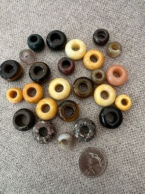 RARE Vintage Semi Precious Gemstone Beads Bundle B